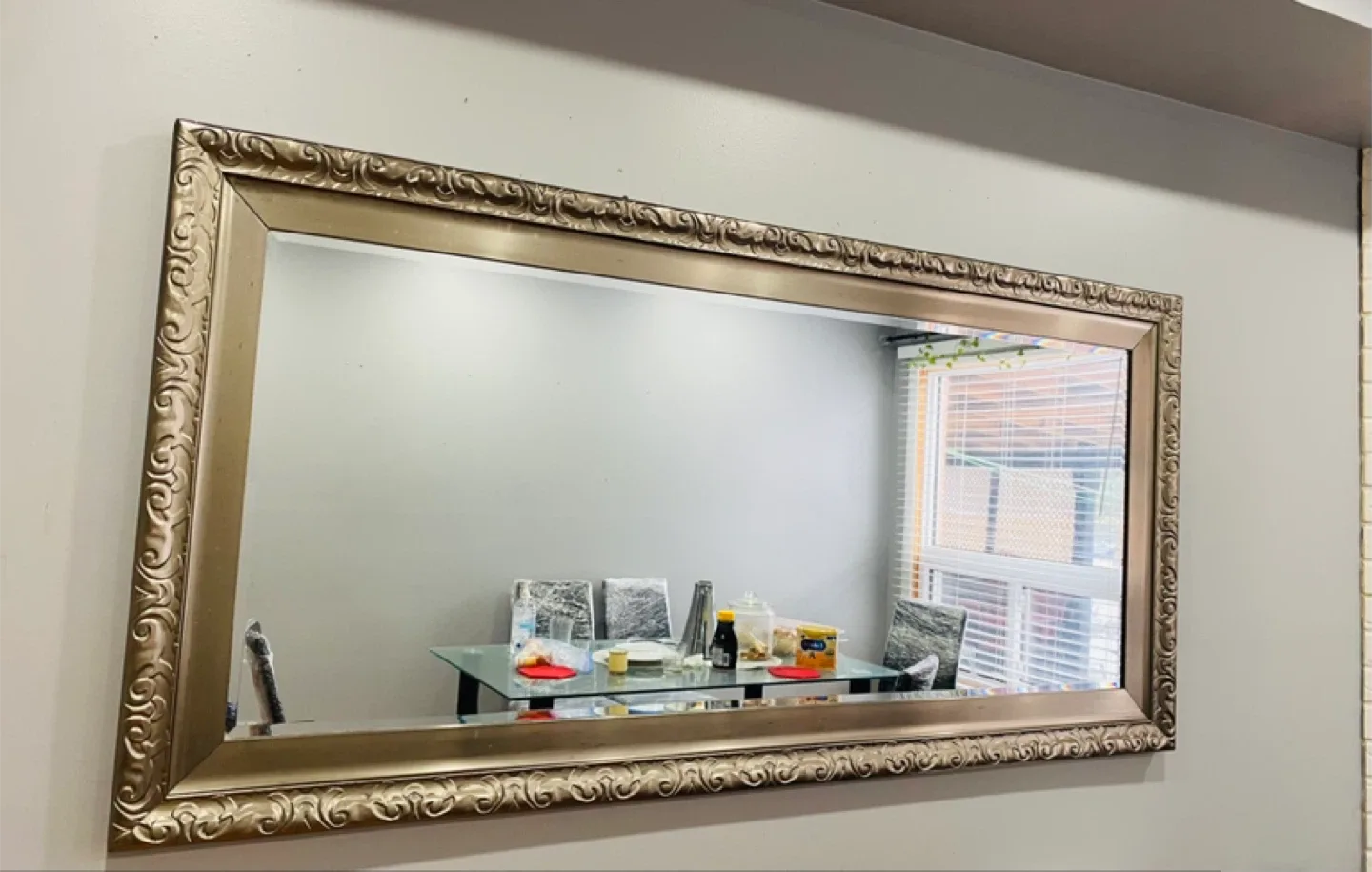 Ornate Framed Wall Mirror image indicator(2)