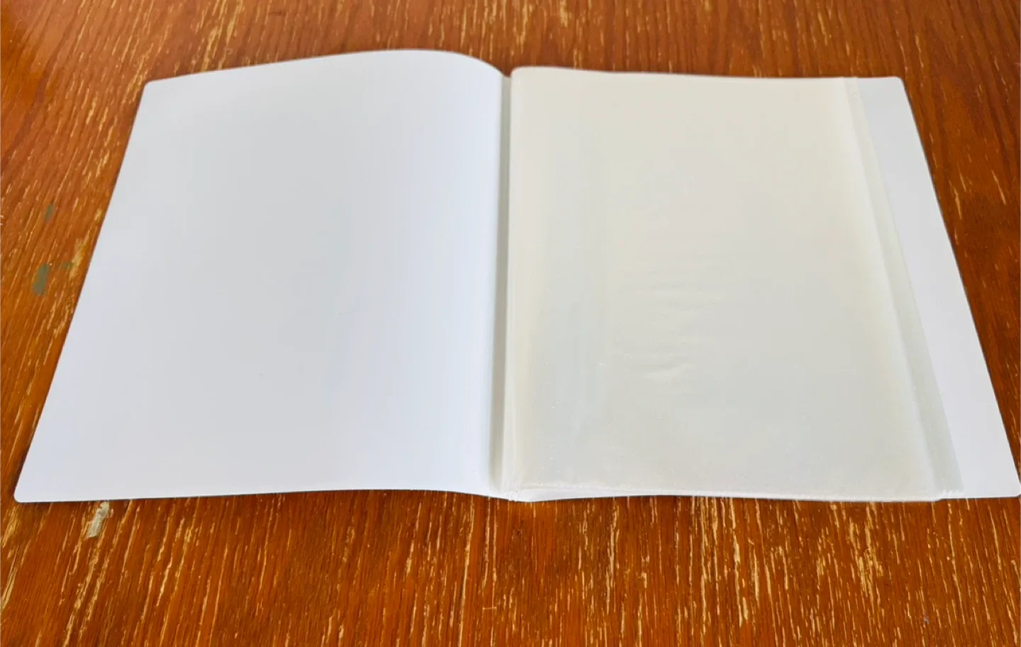 White Presentation Binder