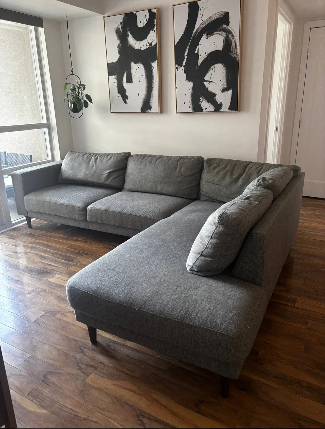 Grey Sectional Sofa