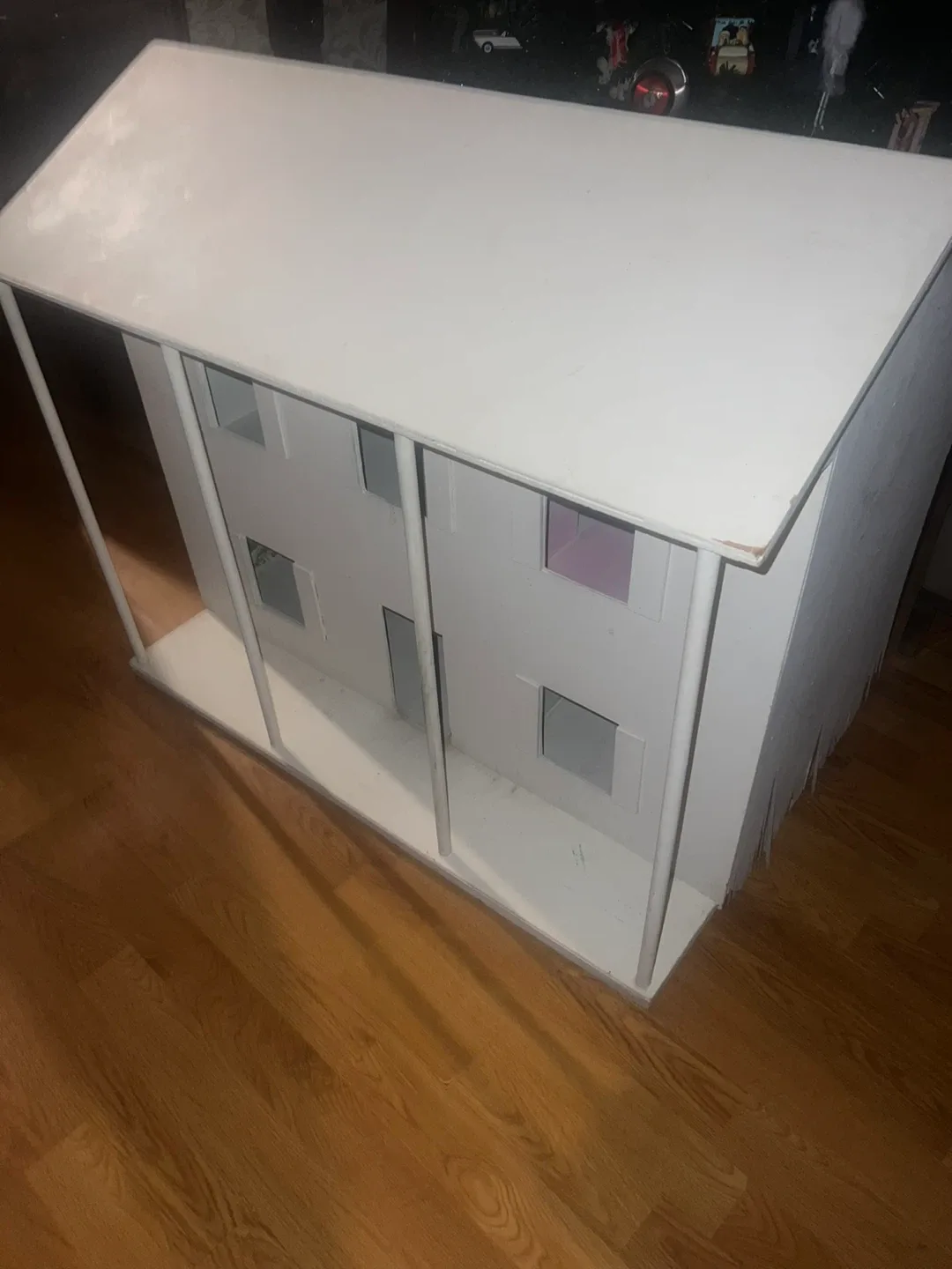 Handmade Wooden Dollhouse #Cleanout