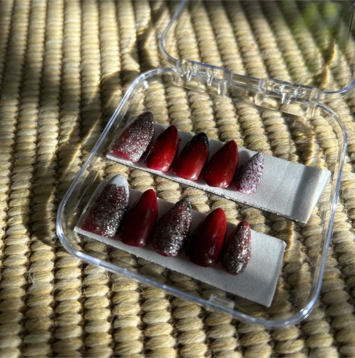 Homemade Press-on Nail Sets - Various Designs (All Sizes S) - photo 2