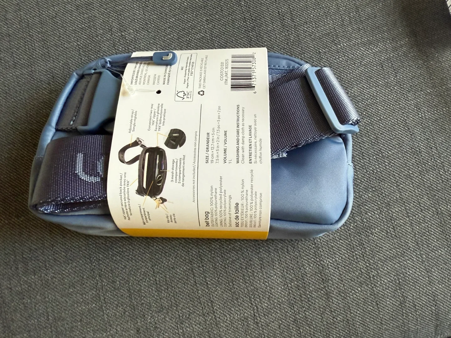 Lolë Belt Bag - Unisex One Size image indicator(2)