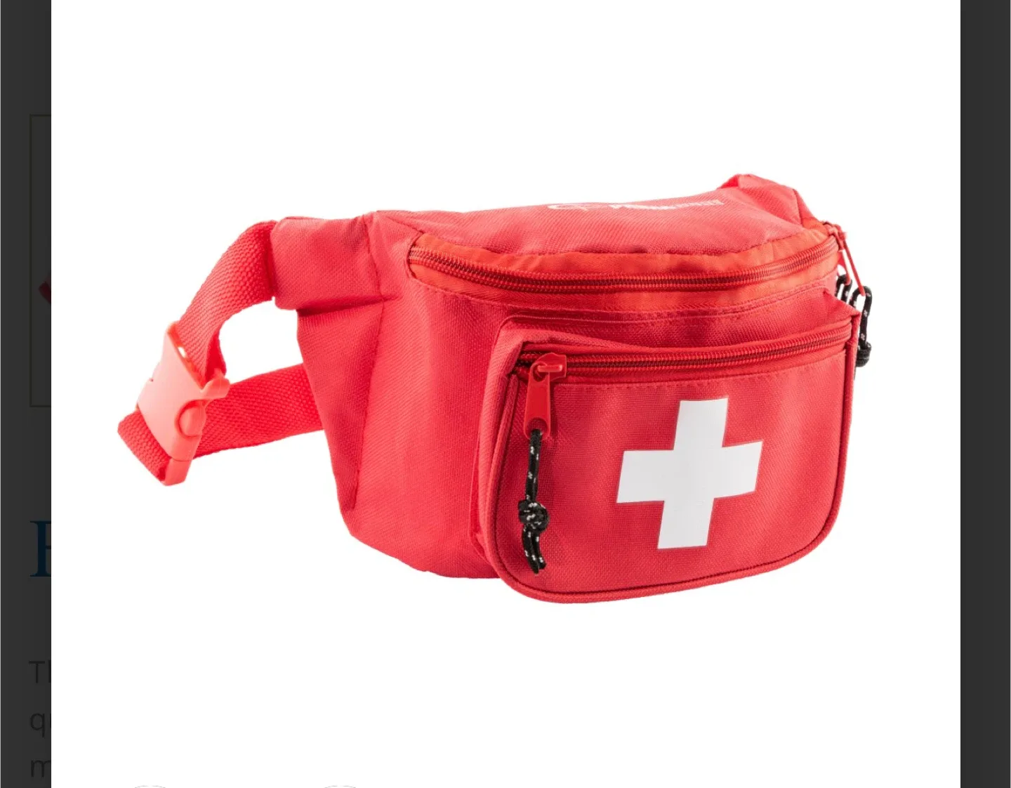 New! Prima Care First Aid Fanny Pack