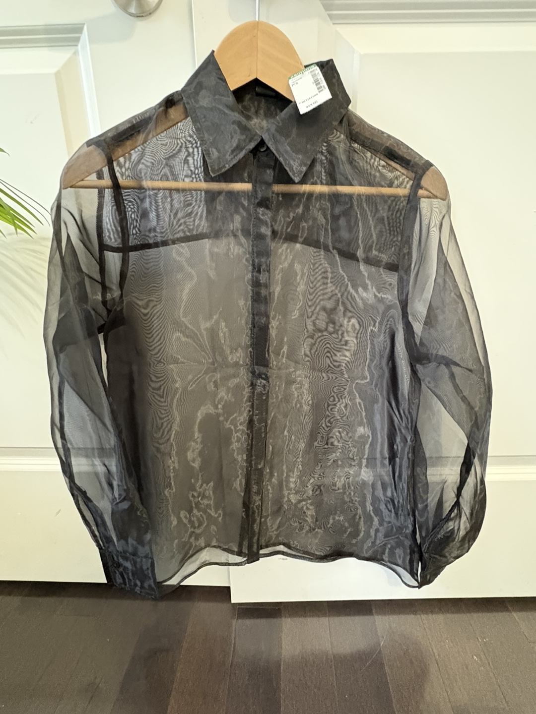 SIMONS ICONE Organza Blouse Size S BNWT