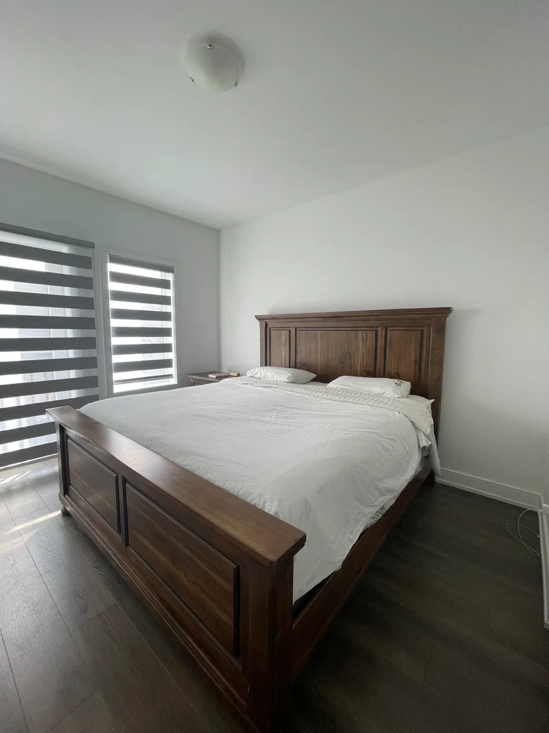 Wooden King Size Bed Frame, Nightstand and dresser image indicator(2)