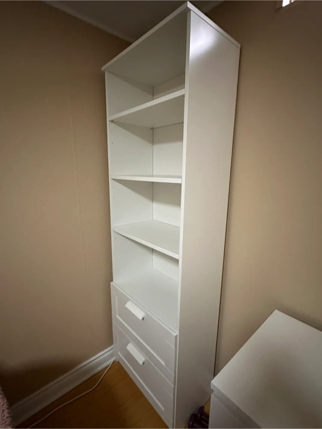 IKEA Brimnes Bookcase with Drawers - White