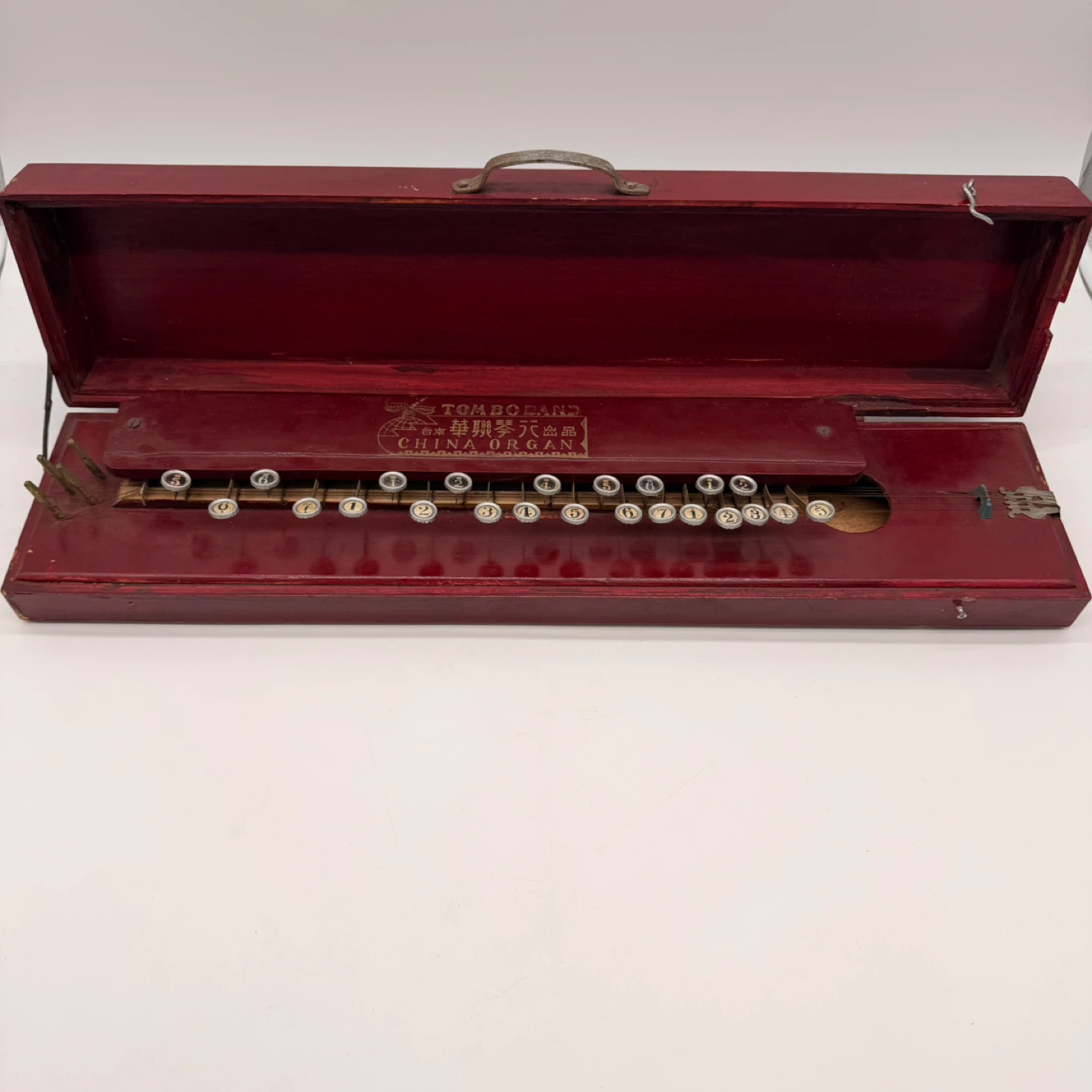 Vintage Taishogoto Nagoya Harp (Tombo Band China Organ) w/ Case