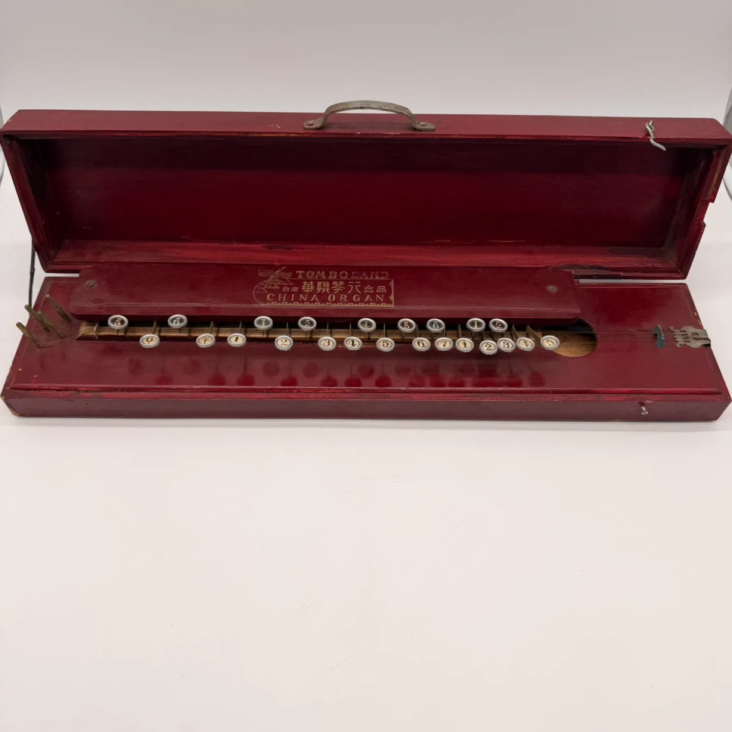 Vintage Taishogoto Nagoya Harp (Tombo Band China Organ) w/ Case