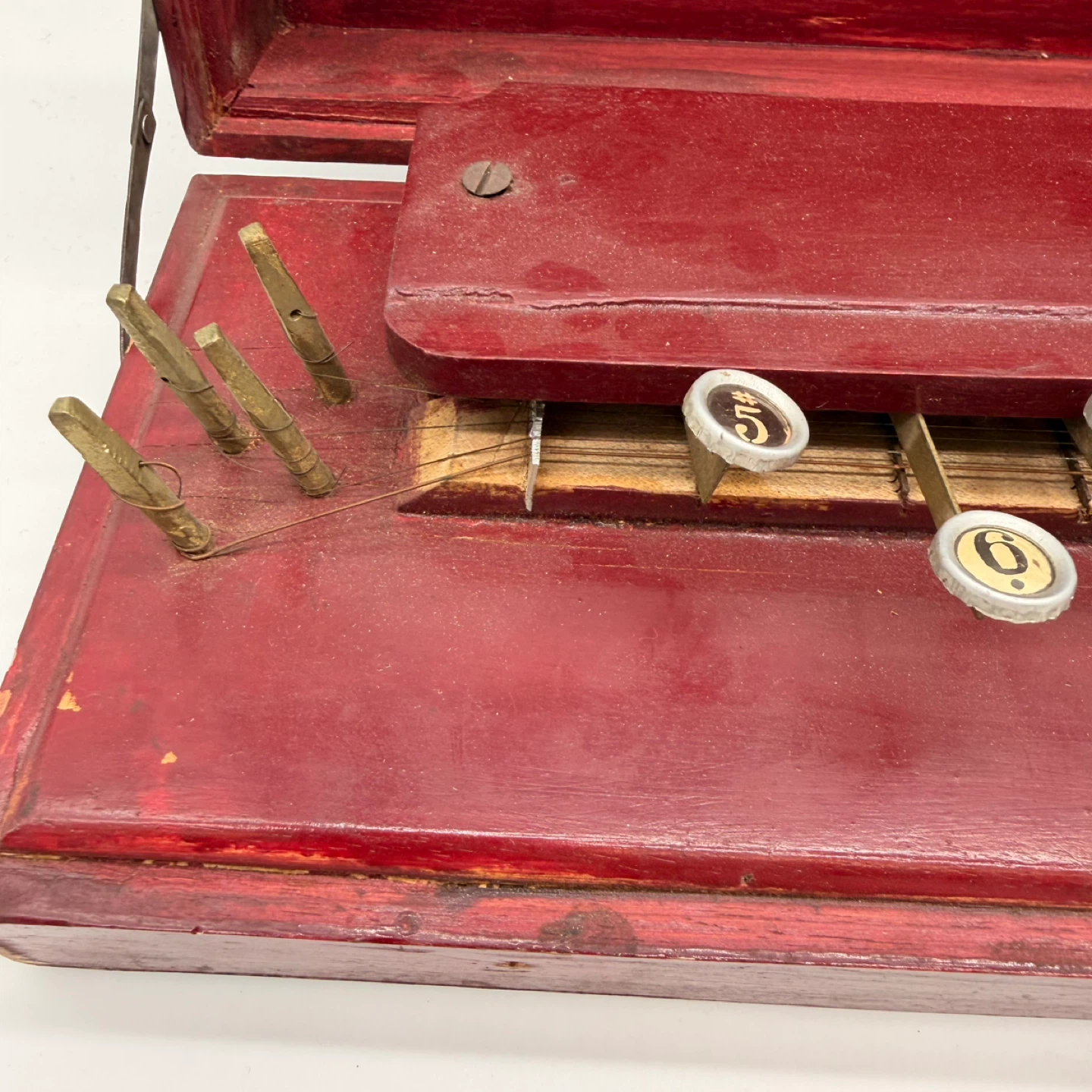 Vintage Taishogoto Nagoya Harp (Tombo Band China Organ) w/ Case - photo 5
