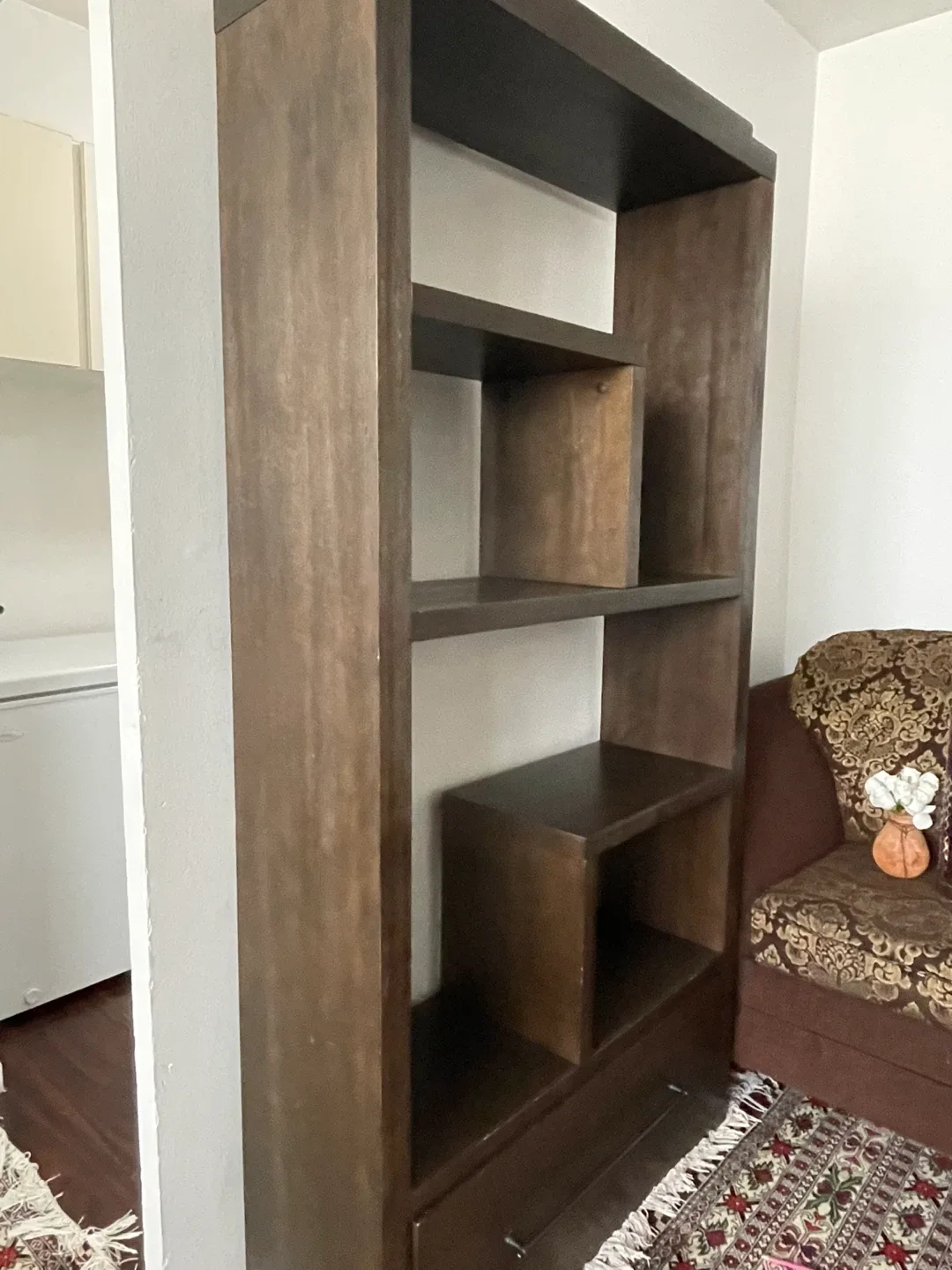 Brown Wooden Bookcase image indicator(2)