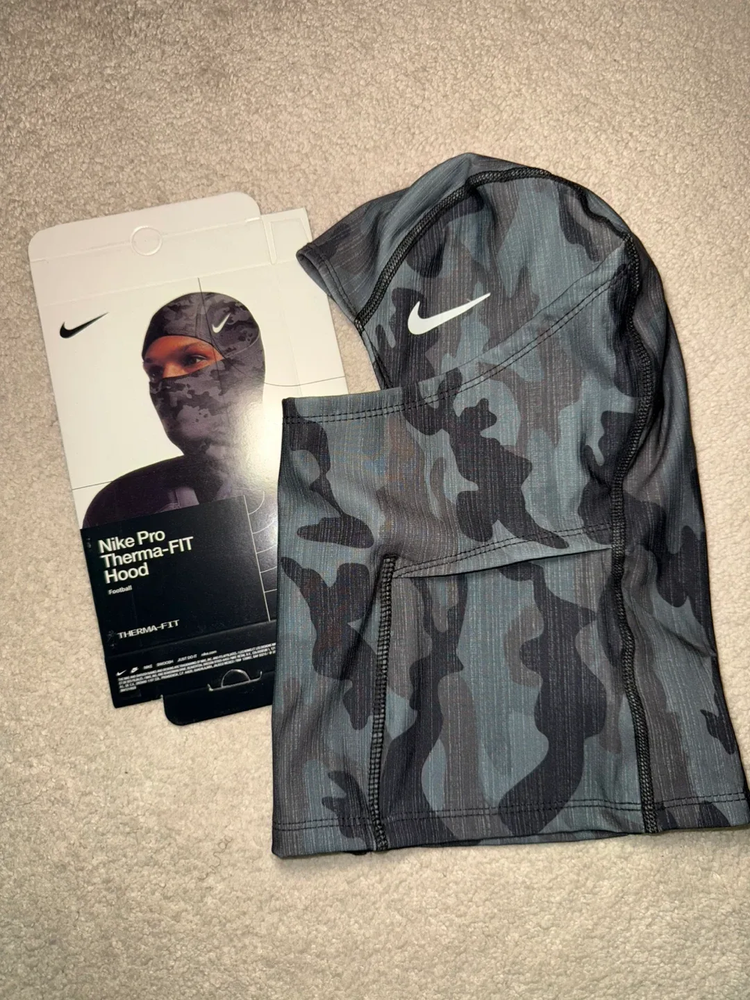 New Nike Pro Therma-FIT Hood - Camo