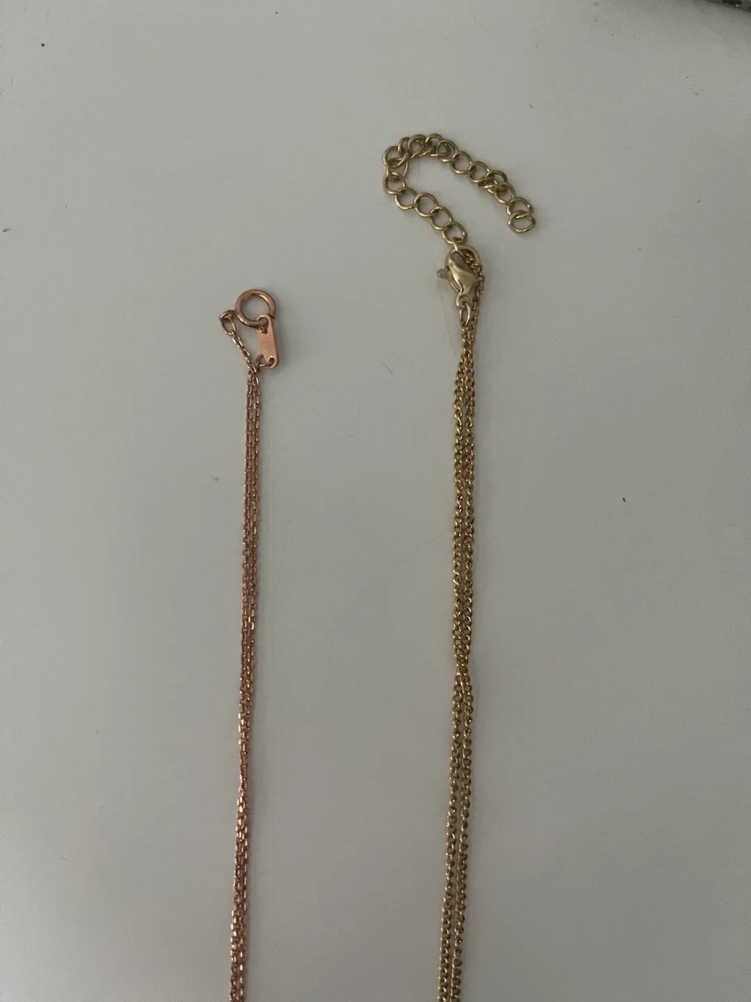 Two Necklaces: Flower & Square Pendant image indicator(2)