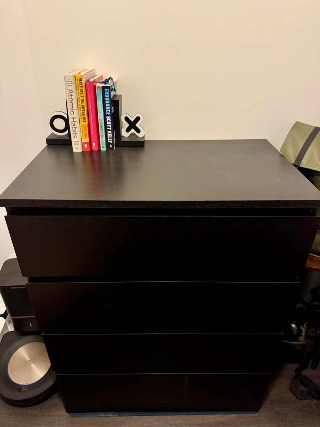 IKEA Malm 4 drawer chest - Brown/Black - photo 3