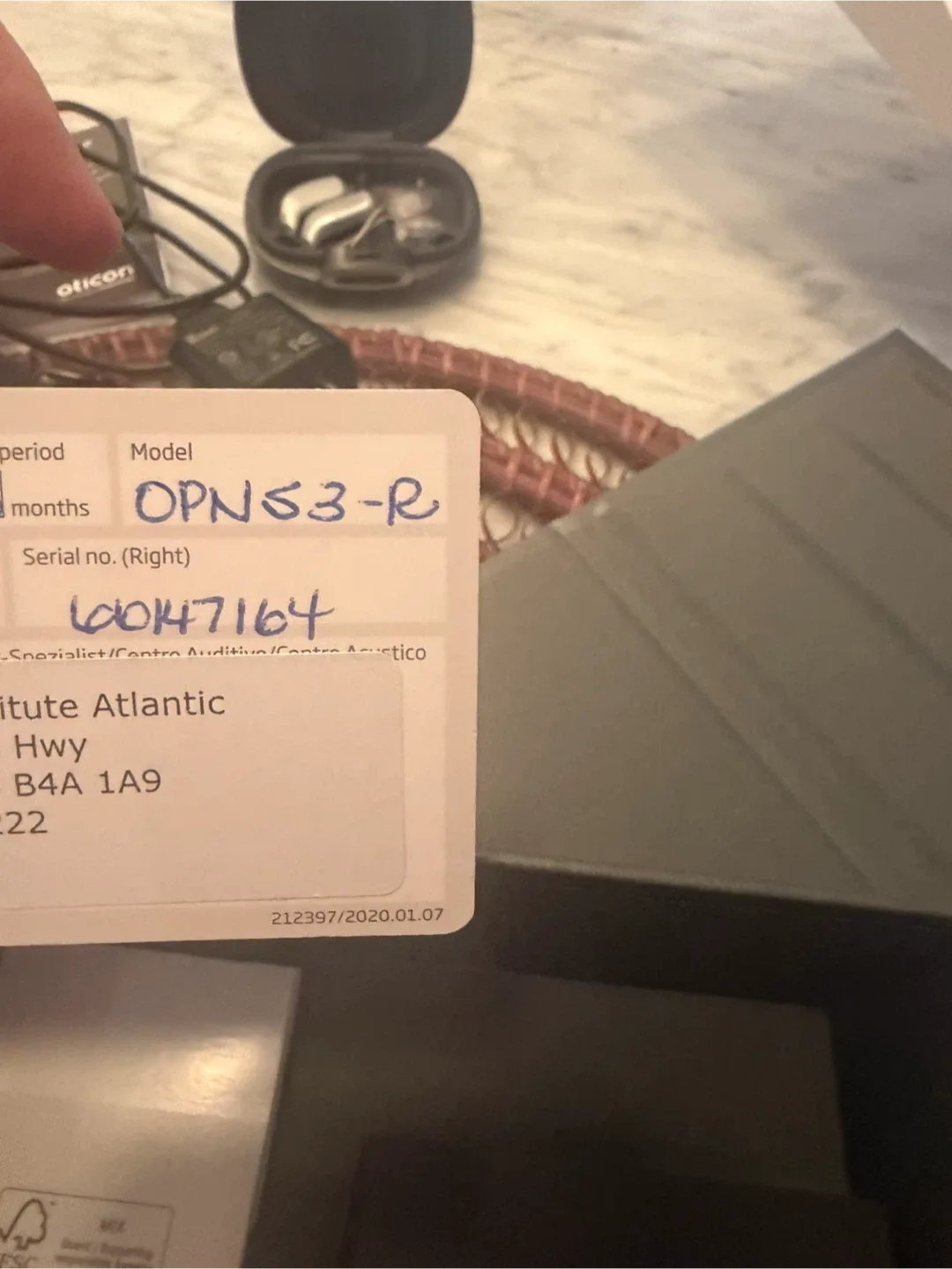 Oticon rechargeable hearing aid. EUC image indicator(4)