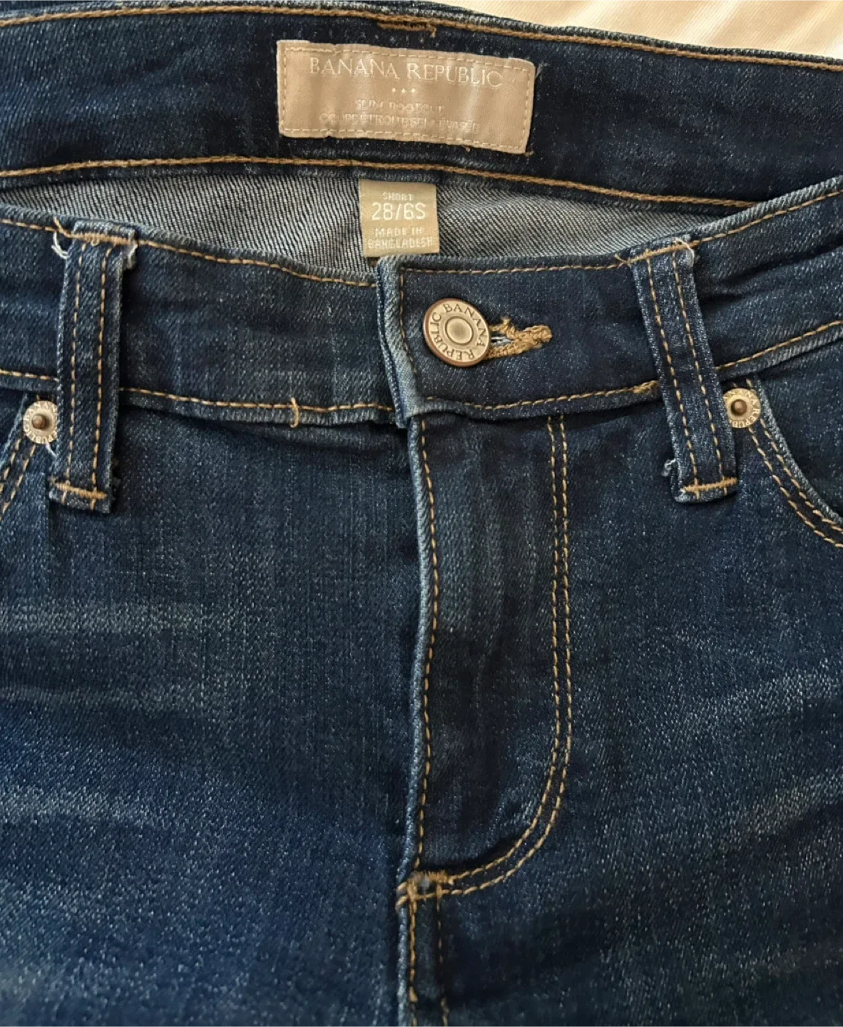 Banana Republic Slim Bootcut Jeans #Cleanout image indicator(2)