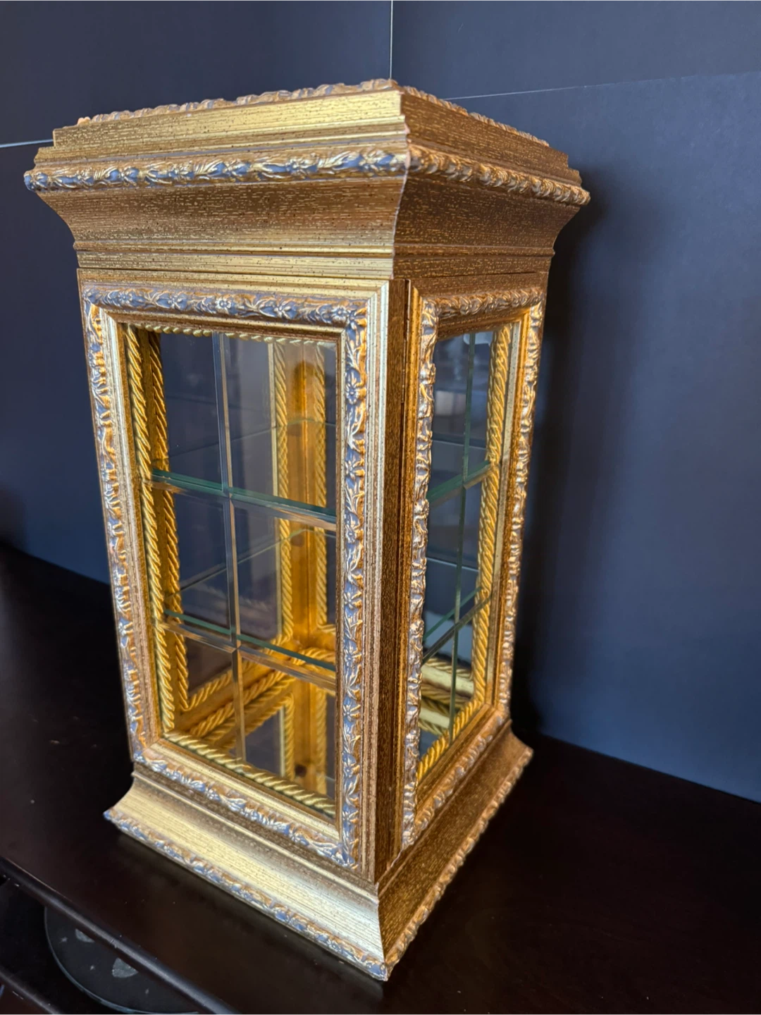 Gold Tone Display Case - Made in Italy - photo 4