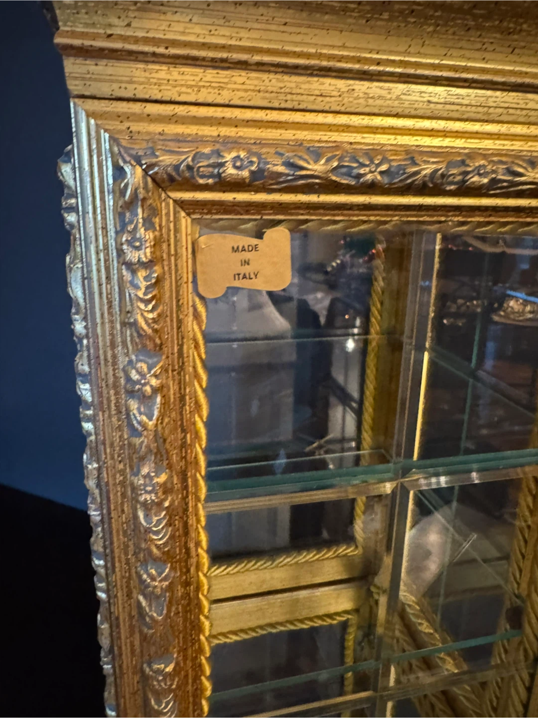 Gold Tone Display Case - Made in Italy - photo 2