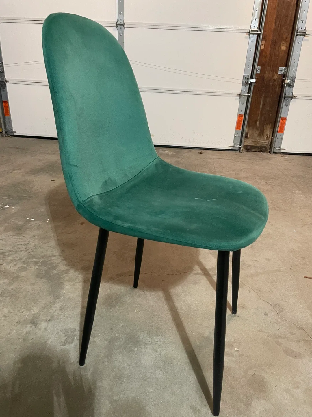 Green Velvet Dining Chair
