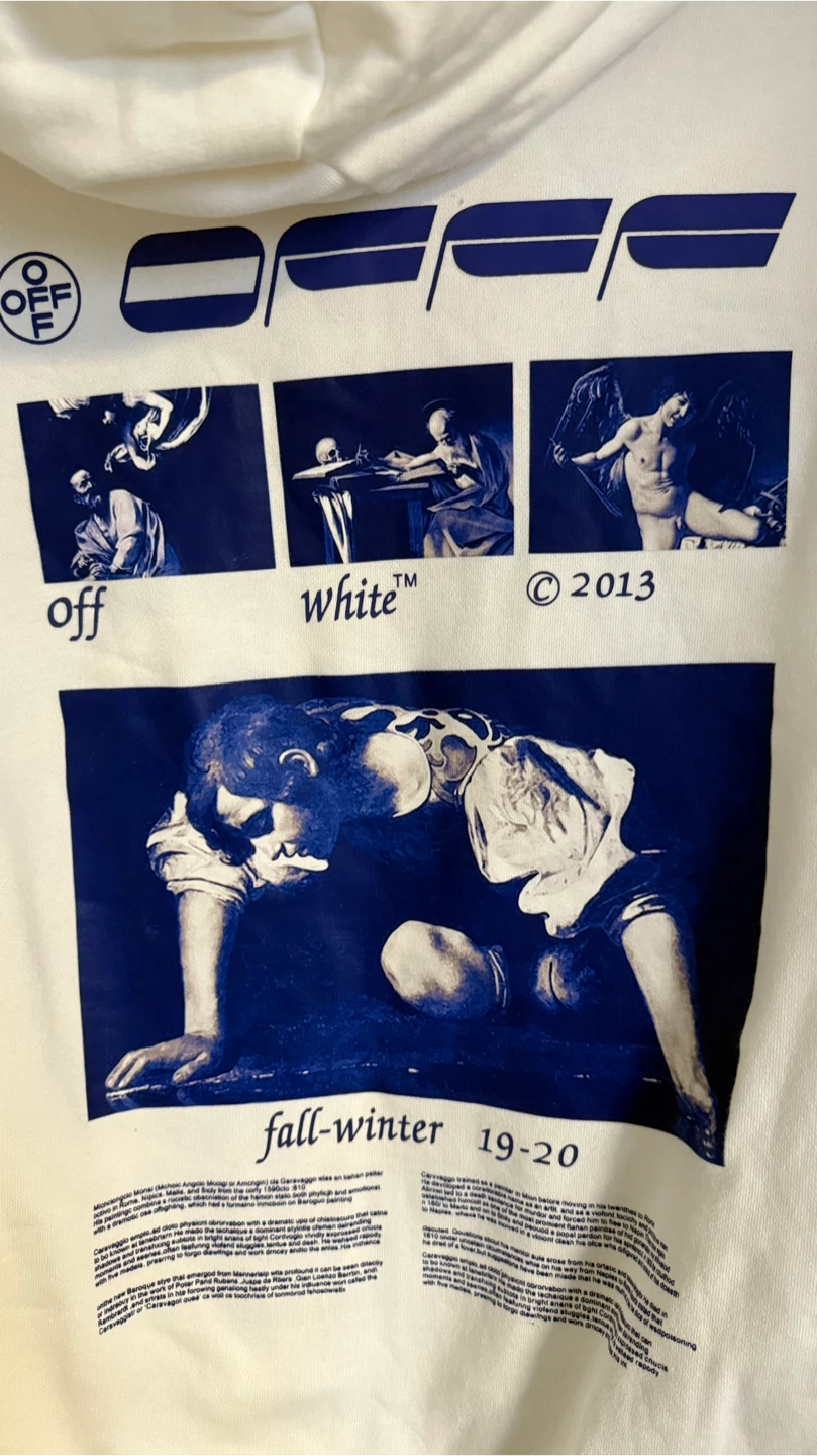 Off-White Caravaggio Angel Hoodie - Size M - photo 4