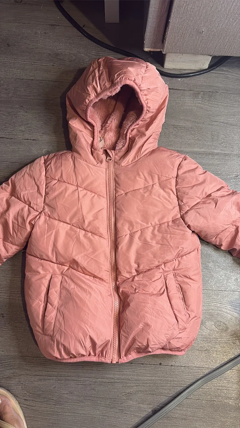 Pink Puffer Jacket