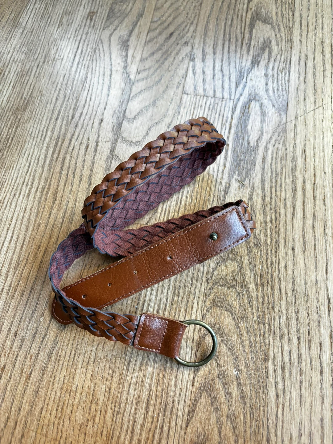 Brown Woven Belt