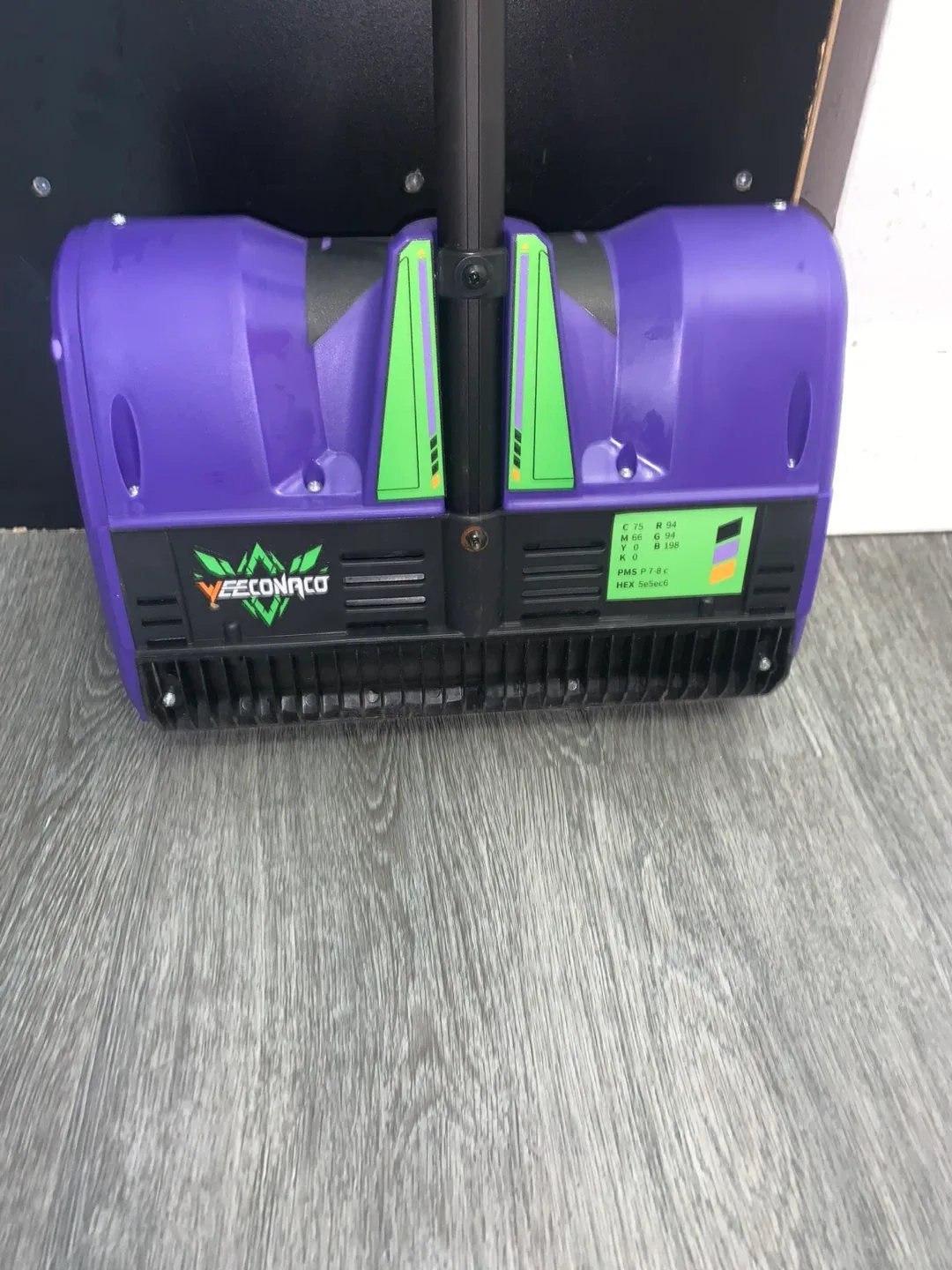 VEECONACO Cordless Electric Snow Thrower image indicator(2)