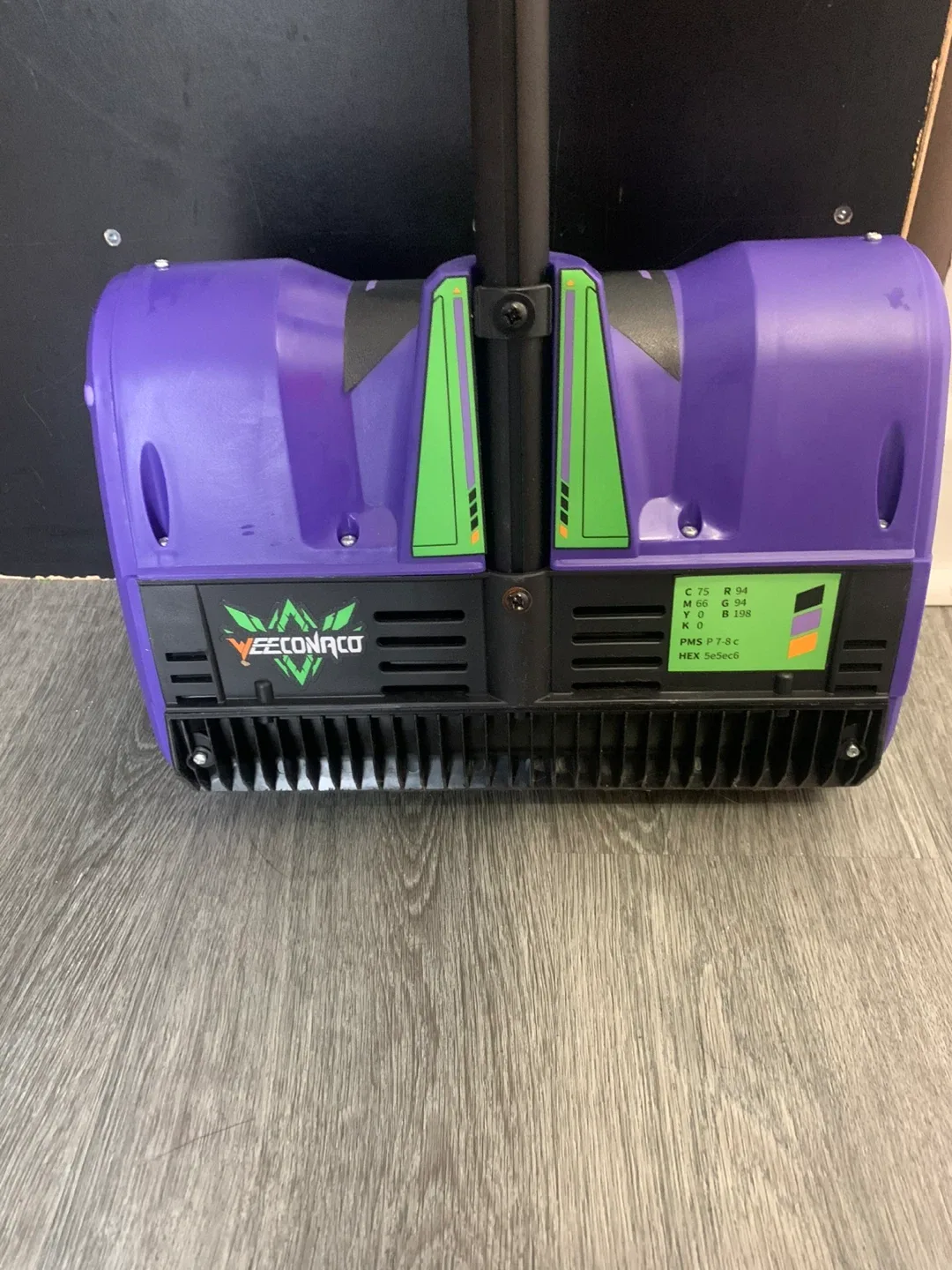 VEECONACO Cordless Electric Snow Thrower image indicator(3)