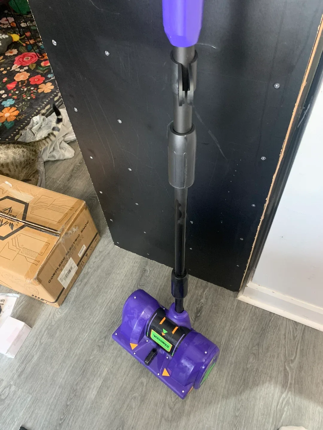 VEECONACO Cordless Electric Snow Thrower image indicator(9)