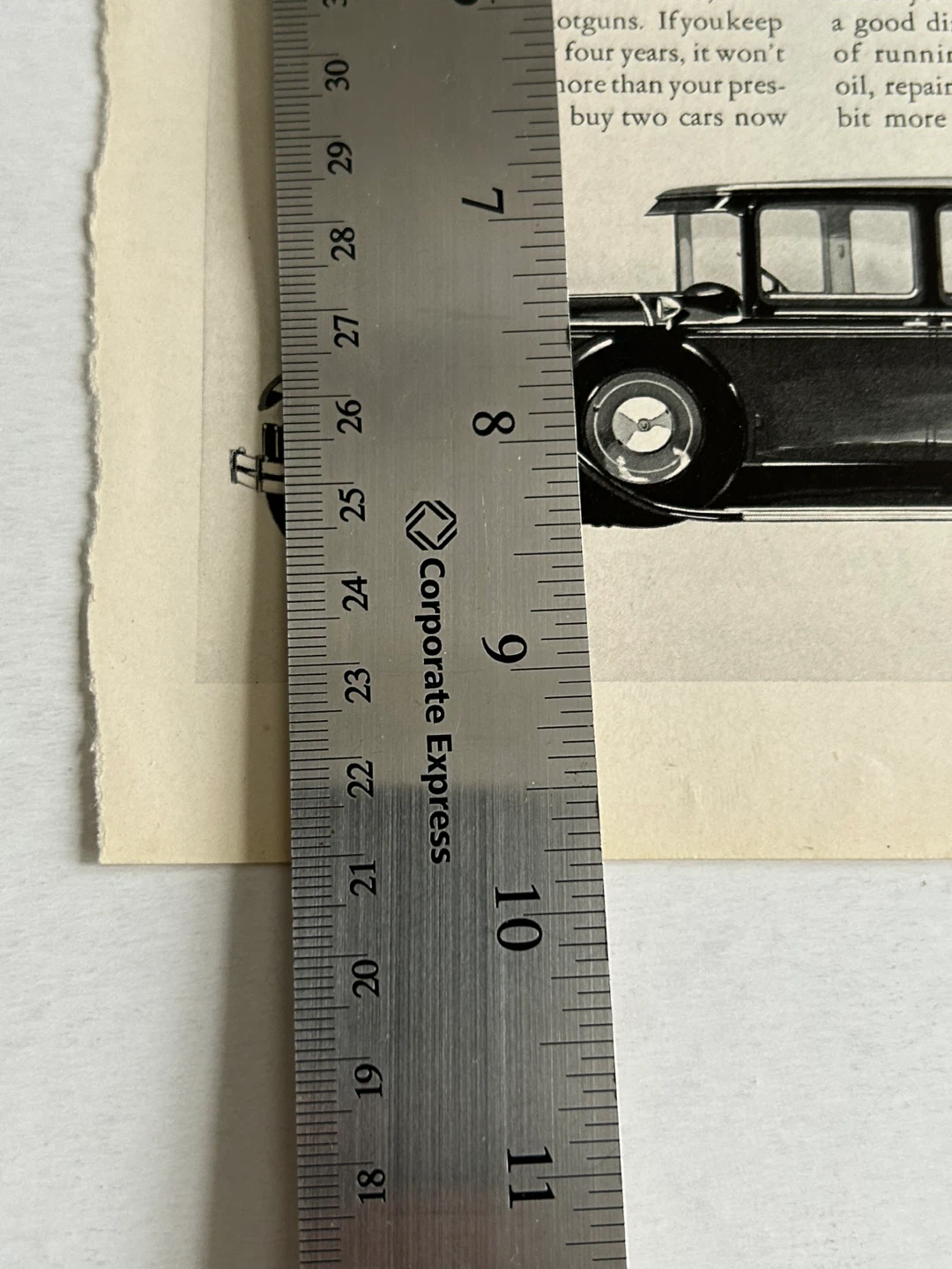 1929 Packard 633 Limousine vintage ad art deco car automobile - photo 3