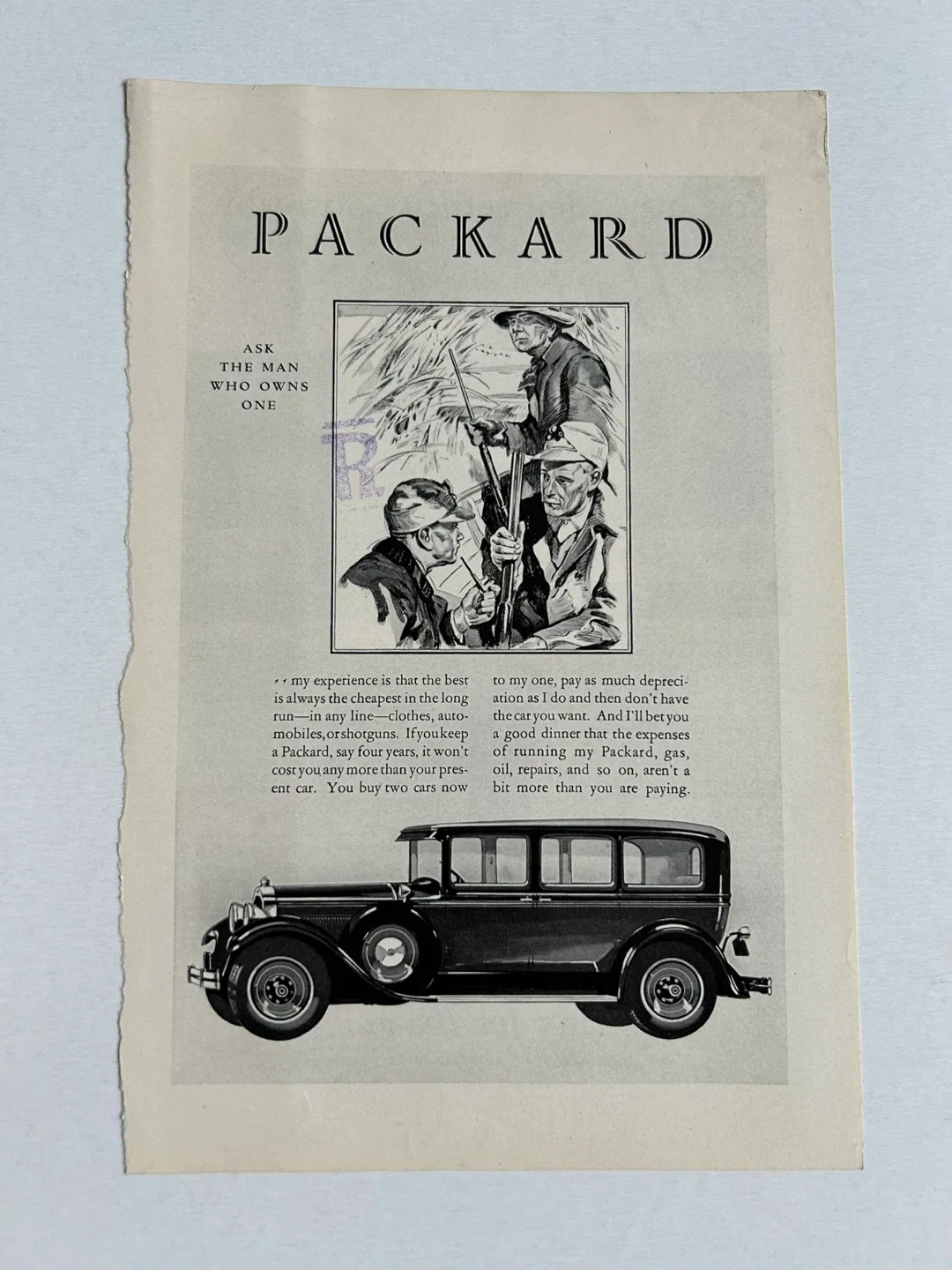 1929 Packard 633 Limousine vintage ad art deco car automobile image indicator(5)