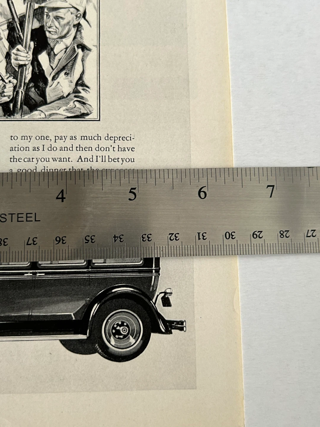 1929 Packard 633 Limousine vintage ad art deco car automobile - photo 4