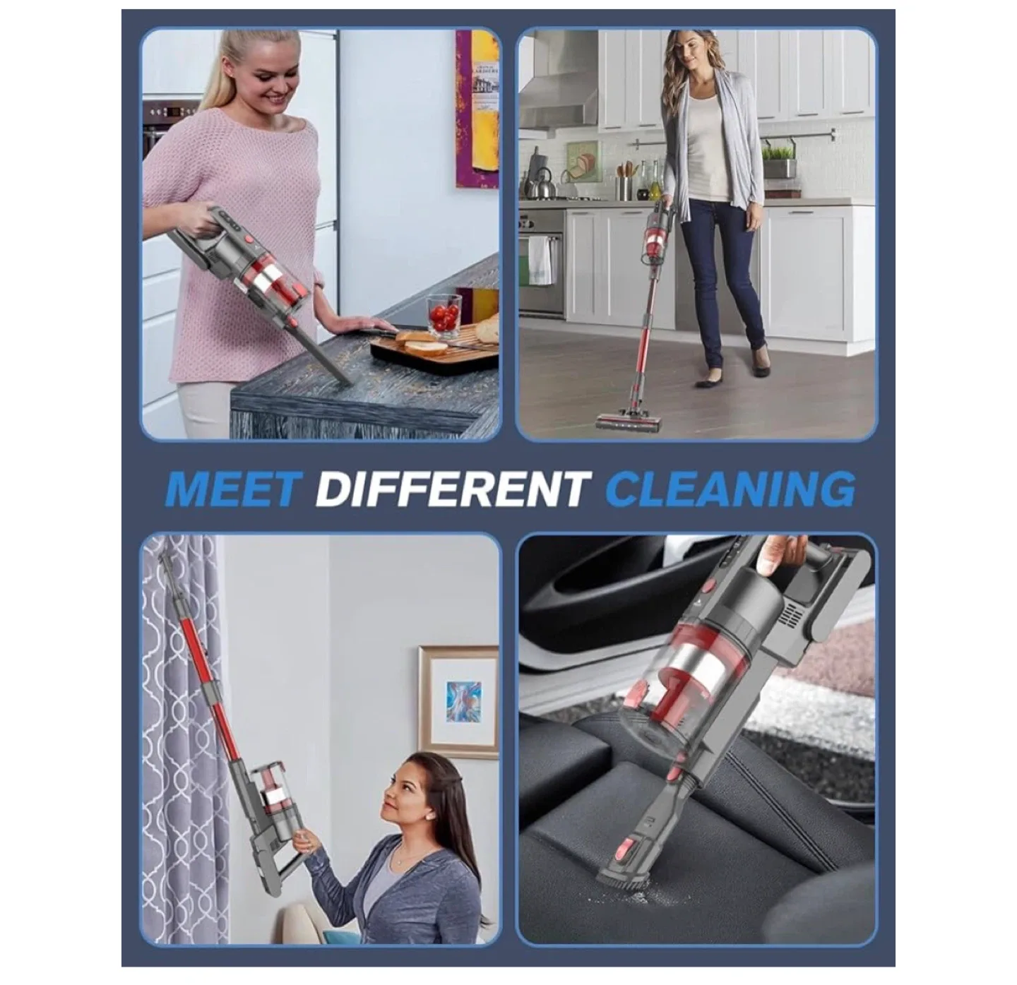 Cordless Vacuum Cleaner K-21B image indicator(3)