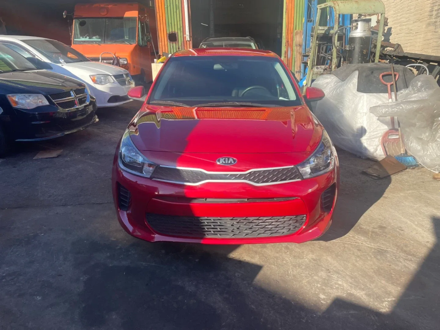 Used Red 2020 Kia Rio Sedan - 89,426 miles