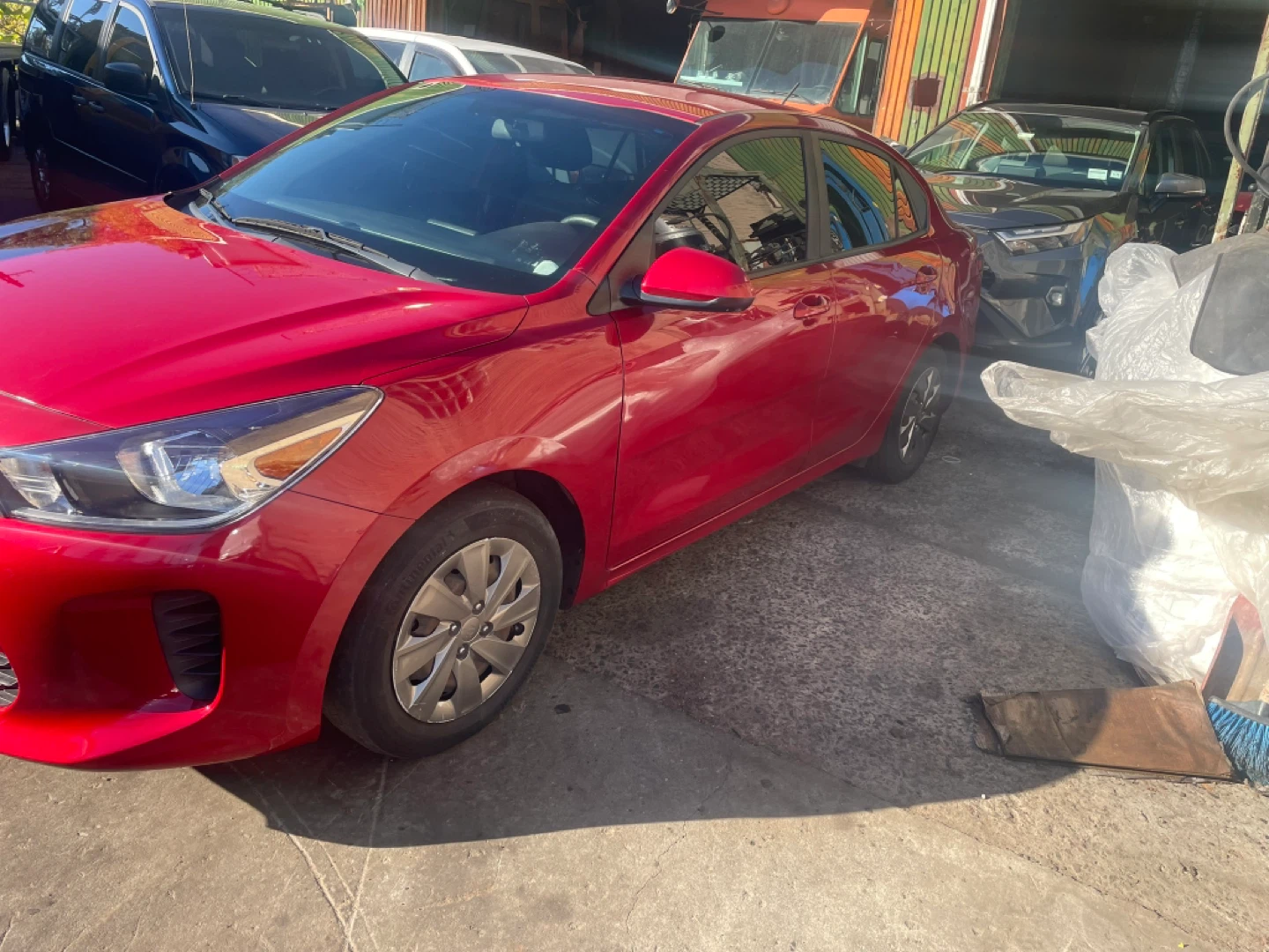 Used Red 2020 Kia Rio Sedan - 89,426 miles - photo 2
