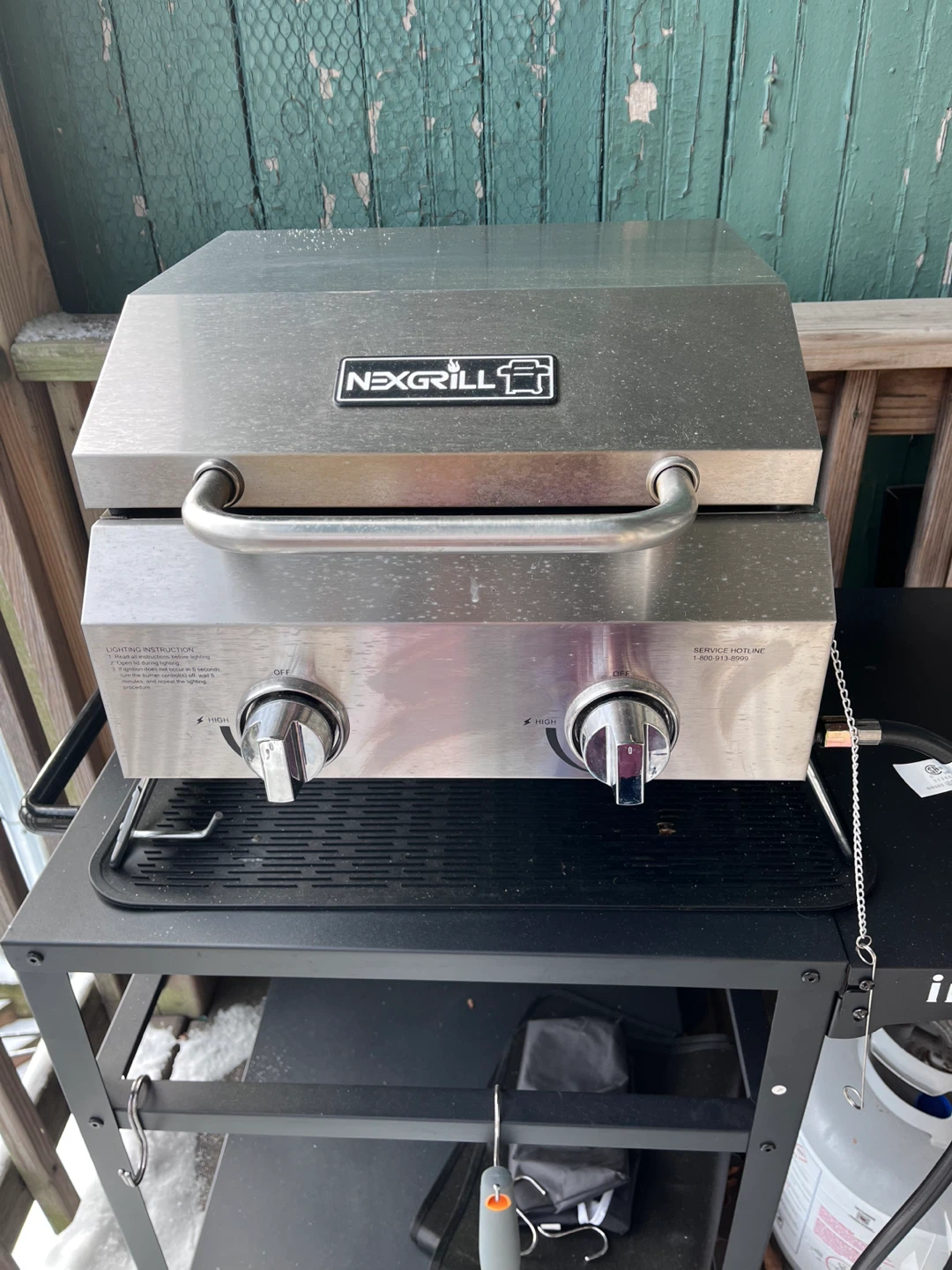 Nexgrill Portable Table Top 2-Burner Gas Grill