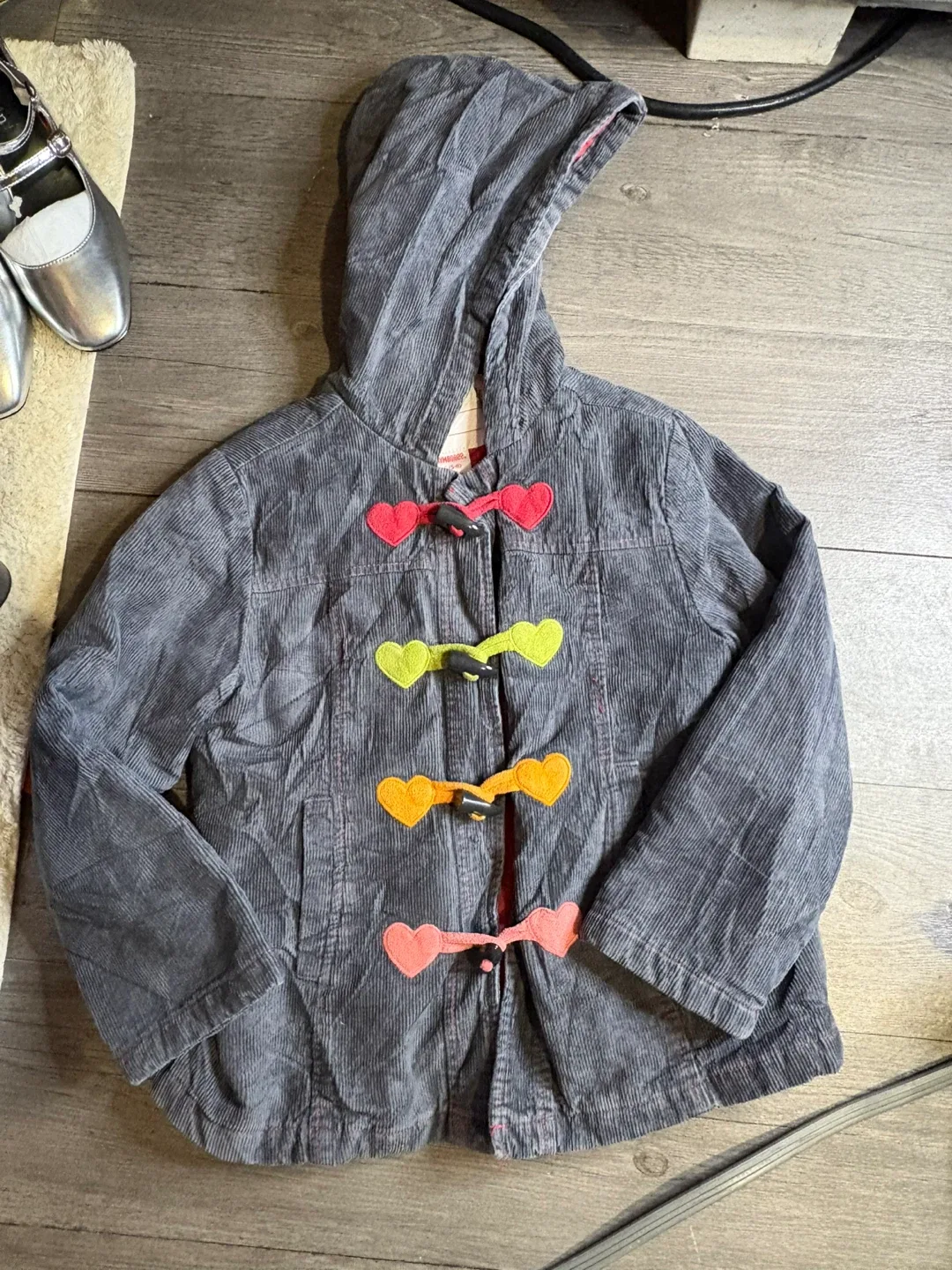 Gymoboree Corduroy Hooded Jacket