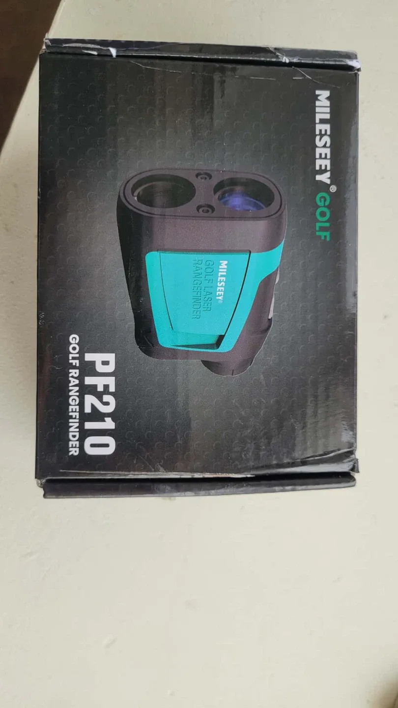 Mileseey Golf Laser Rangefinder with Case image indicator(7)