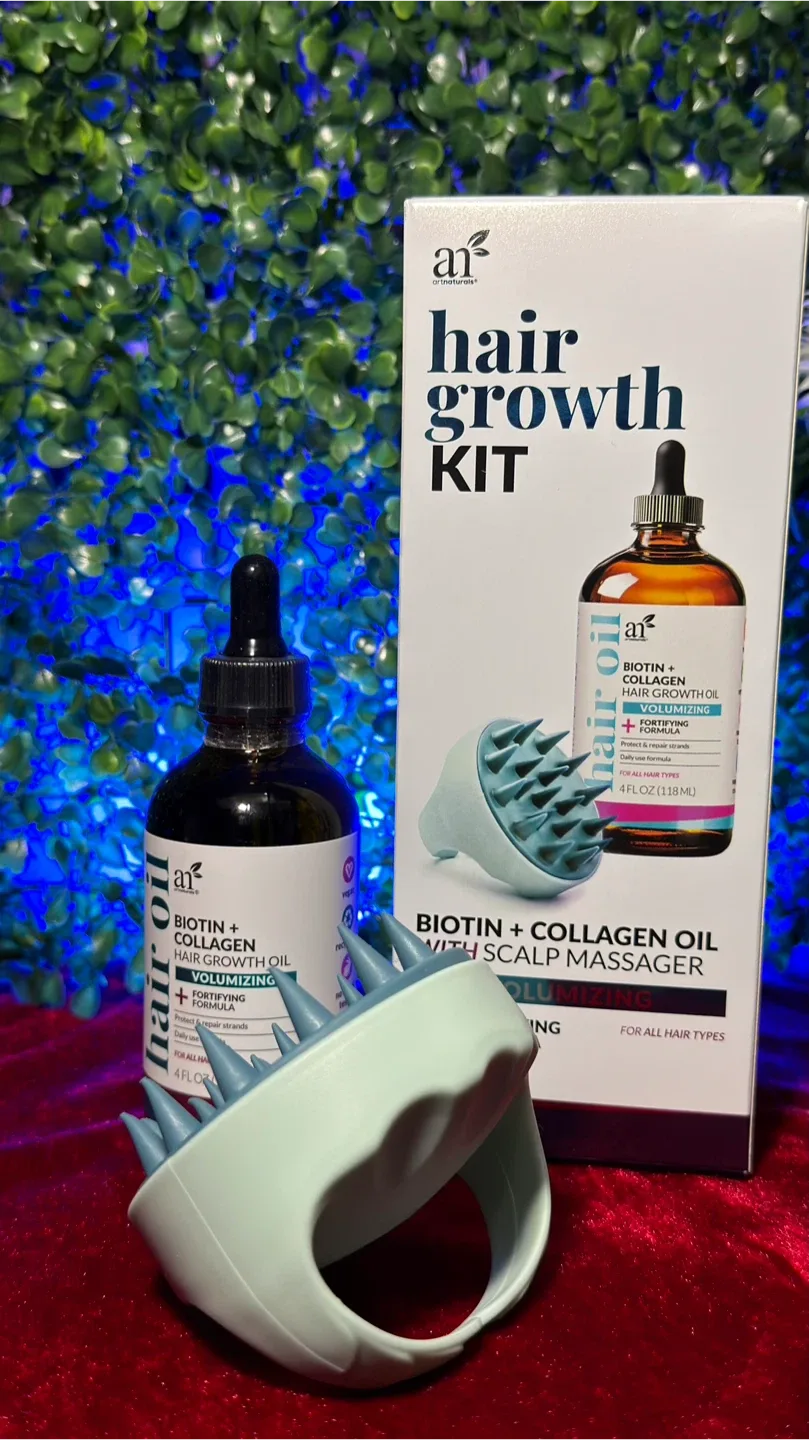 ArtNaturals Hair Growth Kit w/ Scalp Massager