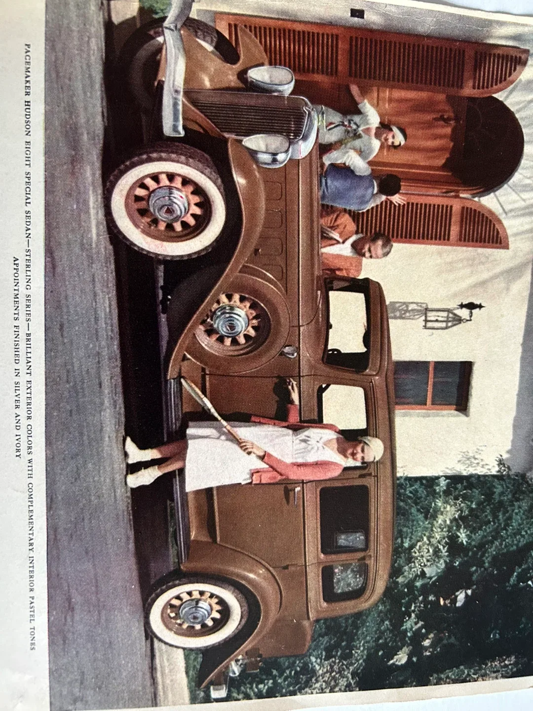 1932 Hudson Eight Sterling Series Special Sedan Art deco car ad image indicator(4)