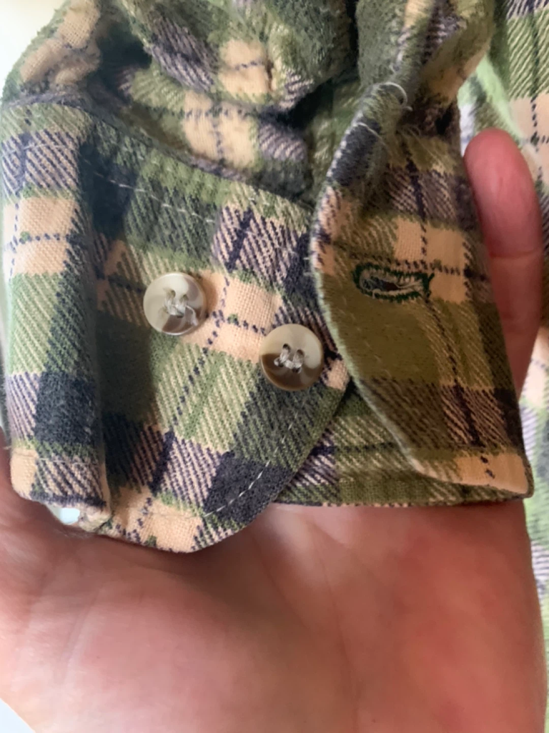 Green Plaid Flannel Shirt #CLEANOUT - photo 3