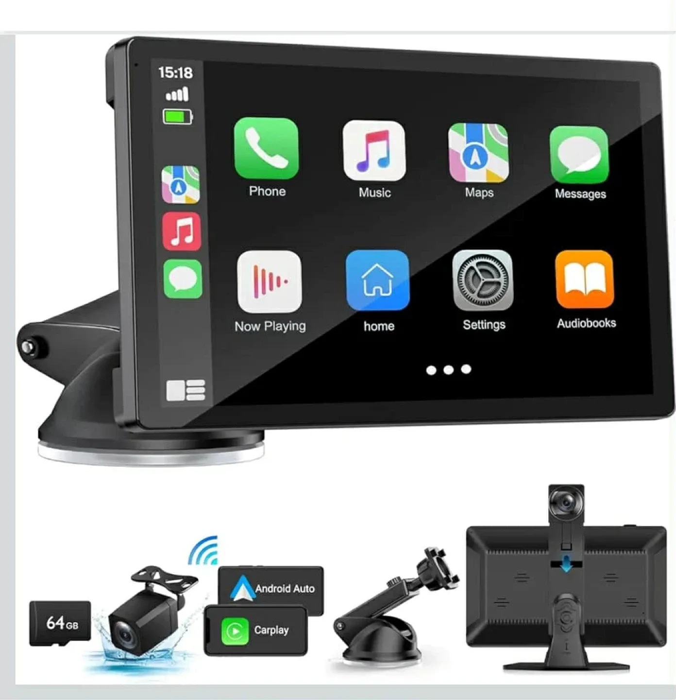 Car Stereo Wireless CarPlay & Android Auto