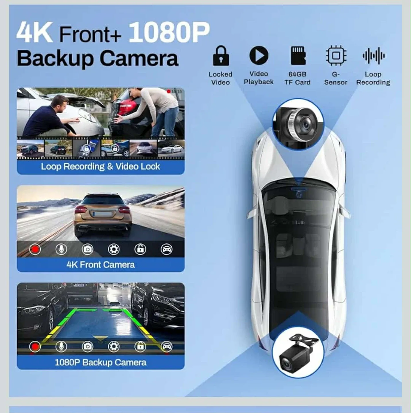 Car Stereo Wireless CarPlay & Android Auto image indicator(7)