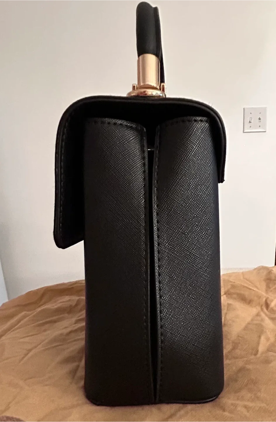 Black & Leopard Print Handbag #Cleanout image indicator(3)