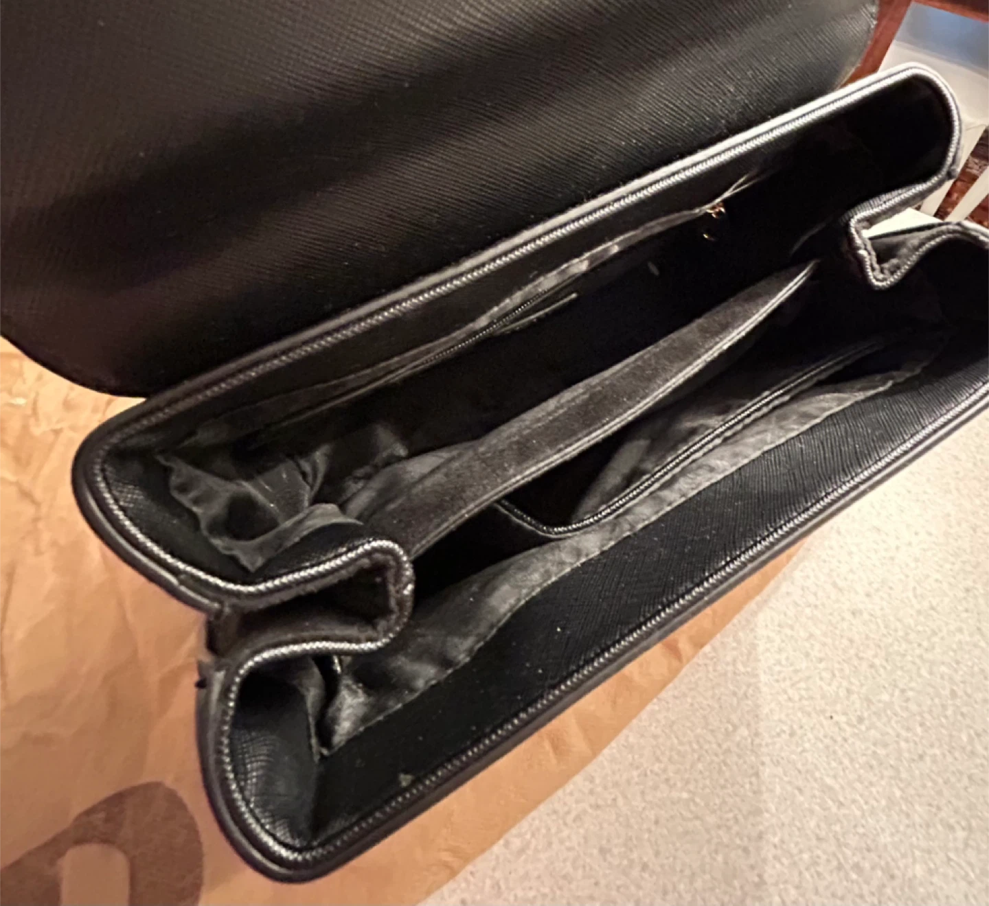 Black & Leopard Print Handbag #Cleanout - photo 4