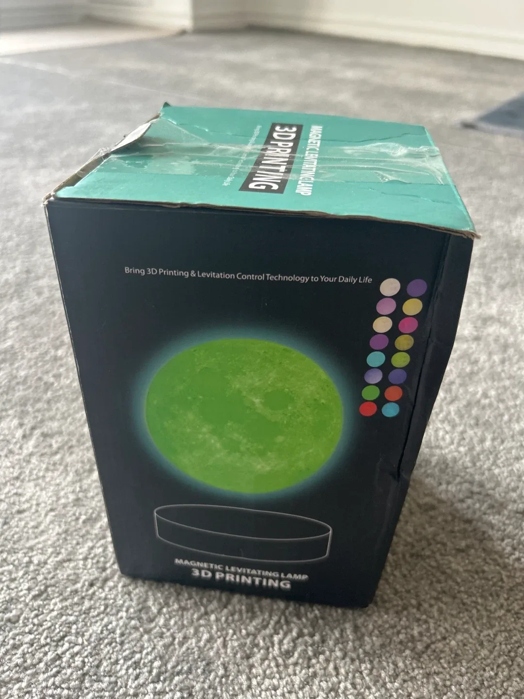 New 3D Printing Magnetic Levitating Lamp