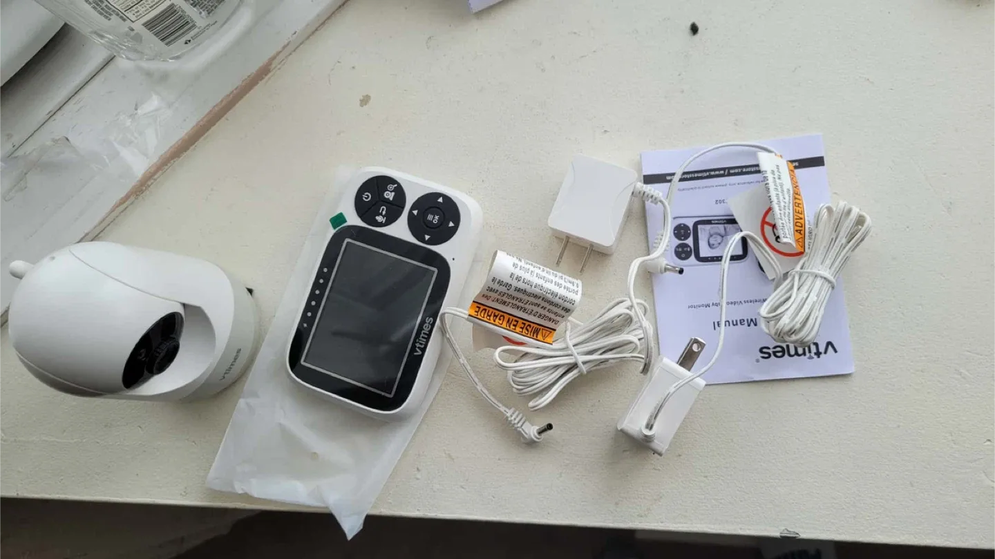 vtimes Baby Monitor with 2.4GHz FHSS image indicator(8)