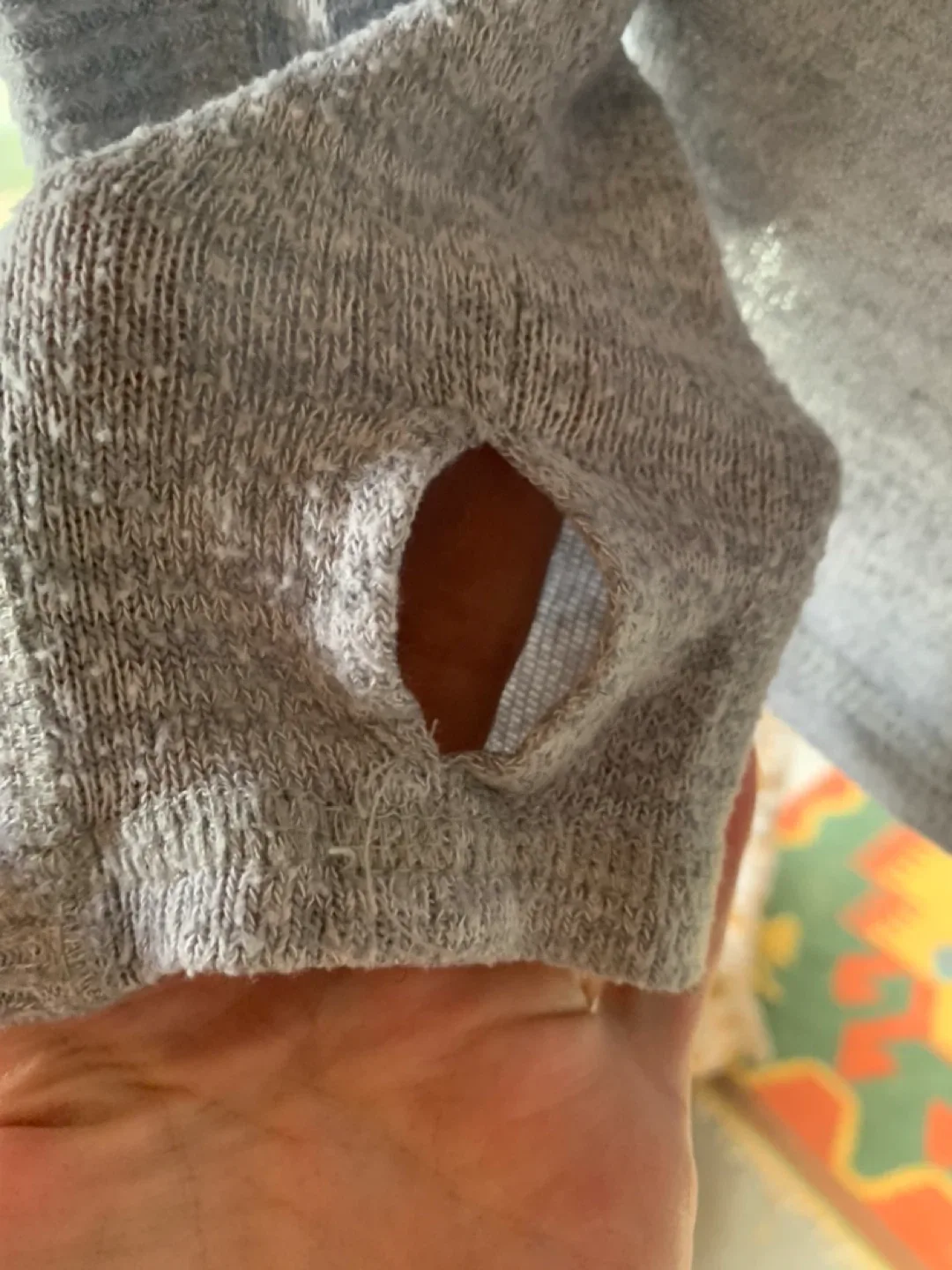 Balance Harmony Grey Cowl Neck Top image indicator(3)