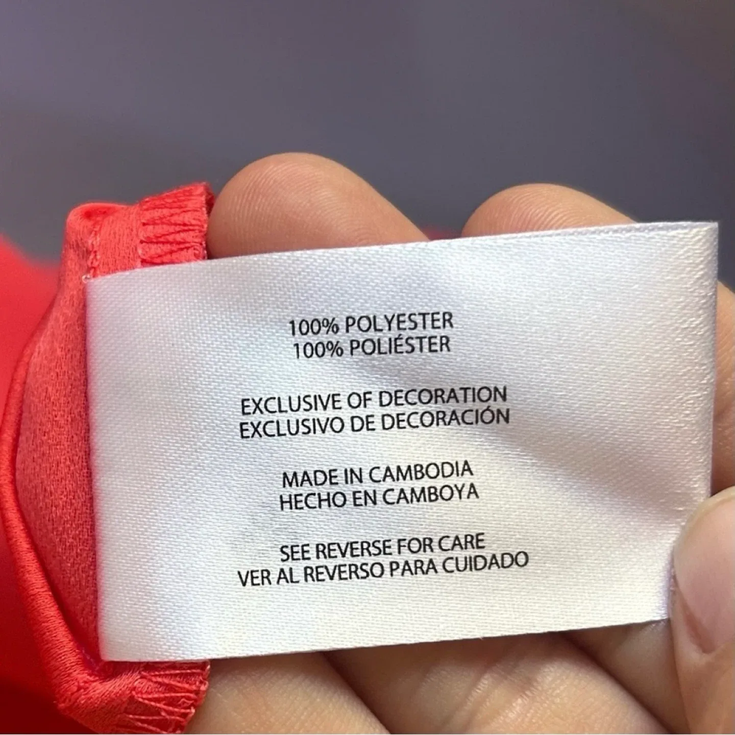 Banana Republic Coral Elegant V Neck Sleeveless Blouse Size XL image indicator(6)