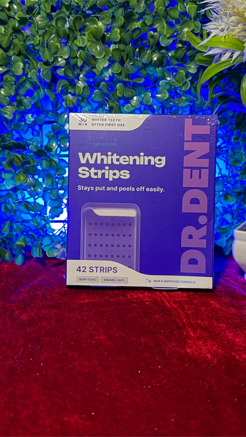 New DR.DENT Whitening Strips - 42 Strips