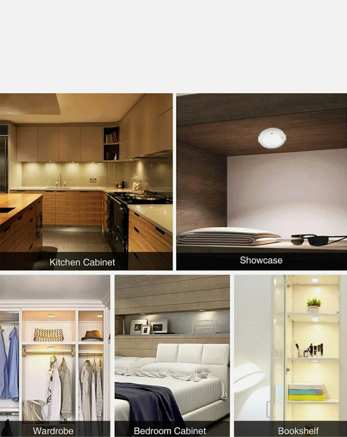 Motion Sensor LED Strip Light, 3-Color Mode image indicator(7)